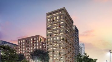 Programme Neuf Coeur de ville {Hall Plaza & Lumin} Bobigny